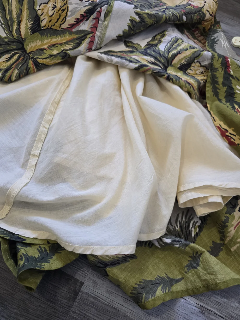 soft surroundings Bora Bora Skirt Tropical Toile Large